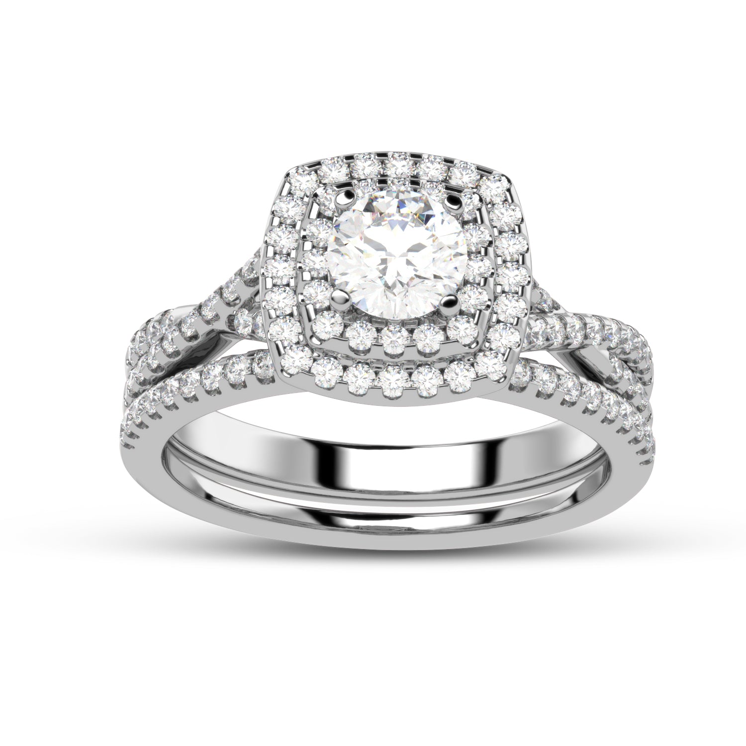 Buy 0.96Ct H VS1 Natural Diamond Ring | SolitaireKart